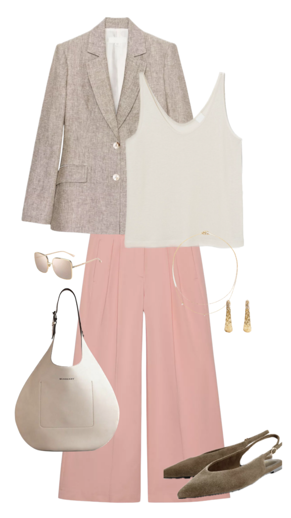 Moderne Farbwelten pastel minimalist summer photo collage instagram story(1)